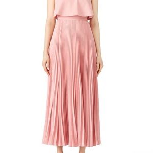 Jill jill Stuart rose water pleated gown